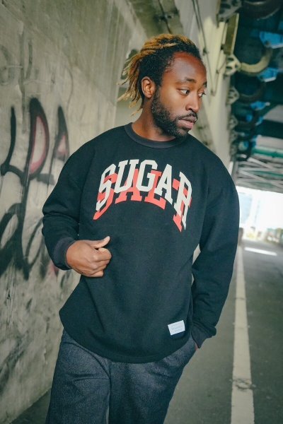 画像2: Sugar & Co.  Drop Sweat シュガーアンドカンパニー  ドロップスウェット 　ブラック