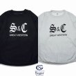 画像1: Sugar & Co.  Drop Sweat シュガーアンドカンパニー  　reverse sweat　ブラック    H.ホワイト (1)