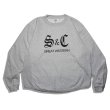 画像8: Sugar & Co.  Drop Sweat シュガーアンドカンパニー  　reverse sweat　ブラック    H.ホワイト (8)