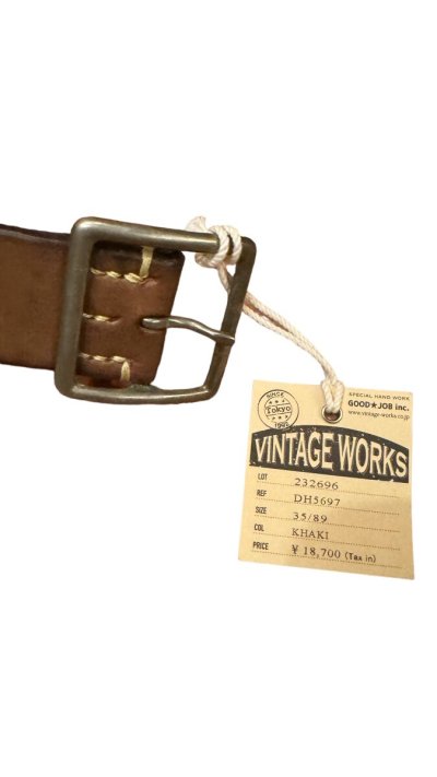 画像3: VintageWorks ヴィンテージワークス　ＢＥＬＴ　ベルト　　KHAKI