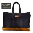 画像1: CUSHMAN クッシュマン　RIVERSIBLE TOTE BAG　LARGE　　１４oz DENIM (1)