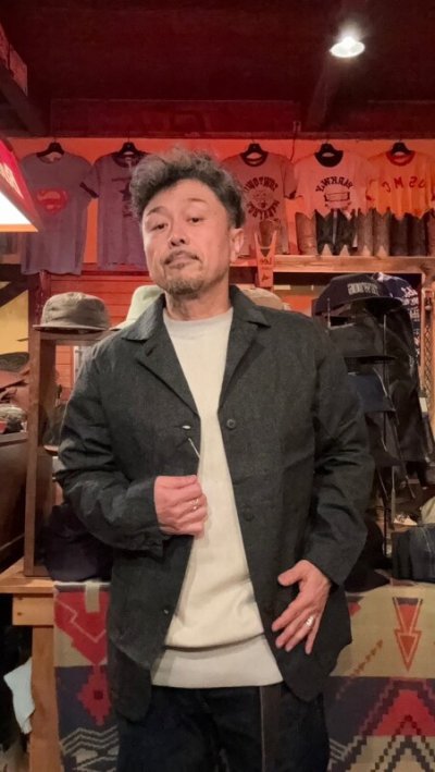 画像2: CUSHMAN(クッシュマン）BLACK CHAMBRAY COVER ALL