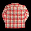 画像2: CUSHMAN 　クッシュマン　KASURI OPEN COLLAR SHIRTS  RED (2)