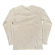 画像2: HIGHWAY NINE　ハイウェイナイン　C-NECK RIB　L/S　Tee　WHITE (2)