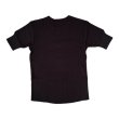 画像2: HIGHWAY NINE　ハイウェイナイン　C-NECK ハニカムサーマルS/S　Tee　BLACK ブラック (2)