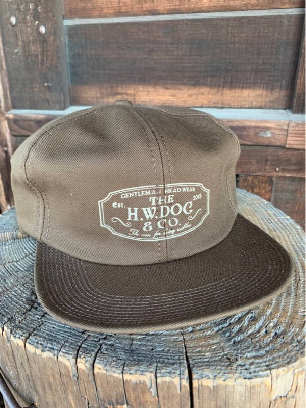 THE H.W.DOG トラッカーキャップ ブラウン - 帽子