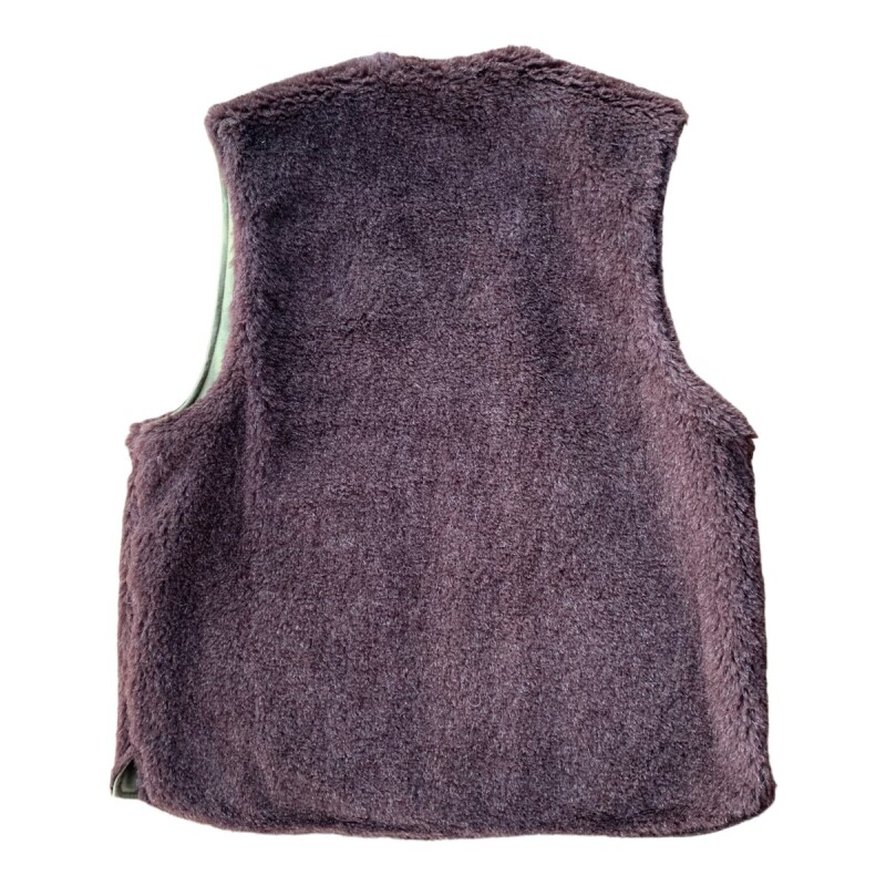 CUSHMAN(クッシュマン）ALPACA REVERSIBLE DECK VEST OLIVE - PHILLIP66